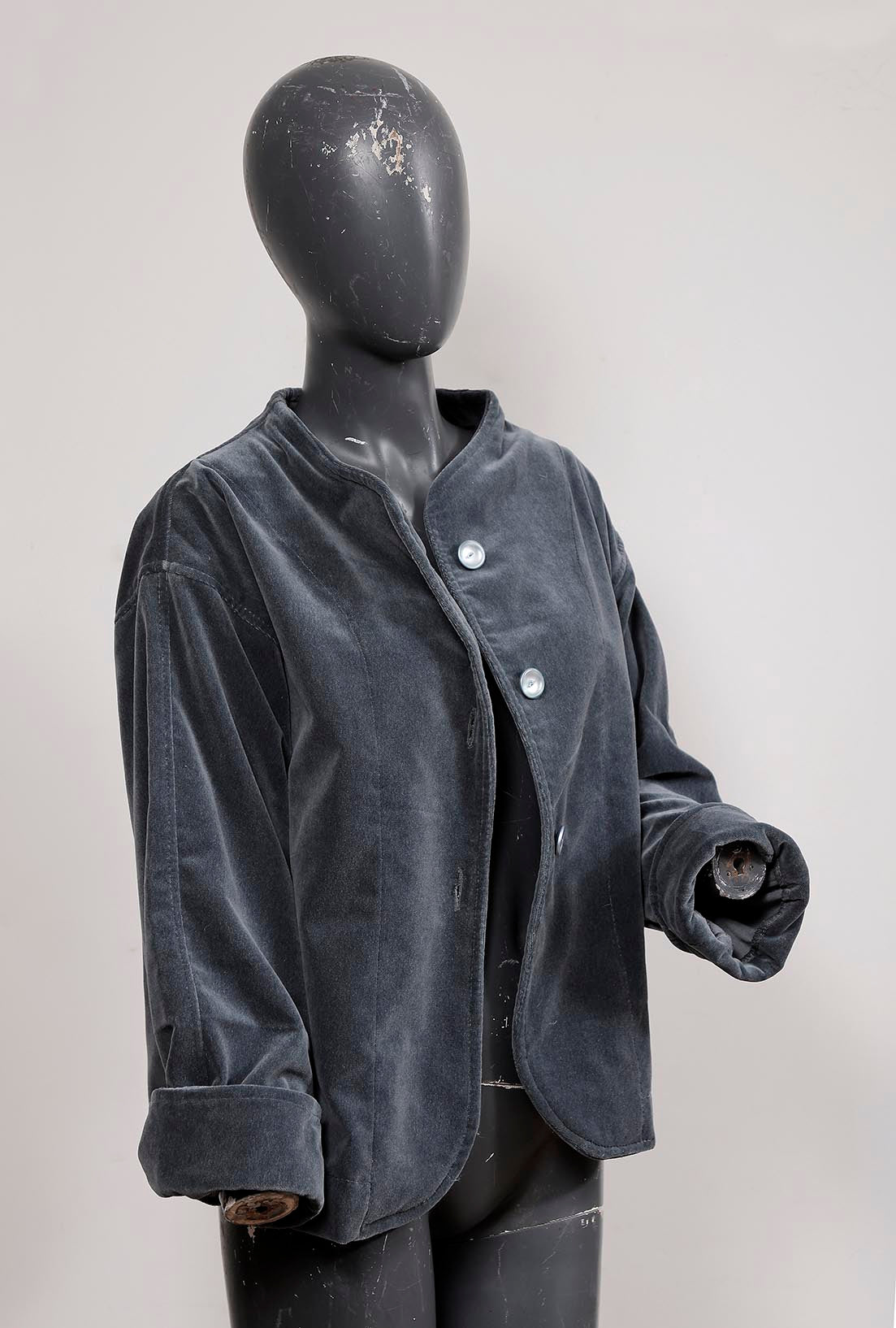 Chaqueta Azul Gris