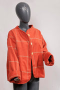 Chaqueta Naranja Lineas